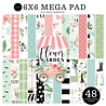 Carta Bella Flower Garden 6x6 Inch Cardmakers Mega Pad (CBGA130031) (OUTLET)