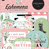 Carta Bella Flower Garden Ephemera (CBGA130024) (OUTLET)