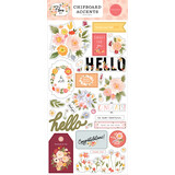 Carta Bella Flora No.5 Chipboard Accents (CBFLON152021) (OUTLET)