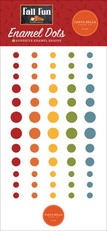 Carta Bella Fall Fun Enamel Dots (CBFF326028) (OUTLET)