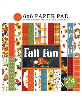 Carta Bella Fall Fun 6x6 Inch Paper Pad (CBFF326023) (OUTLET)