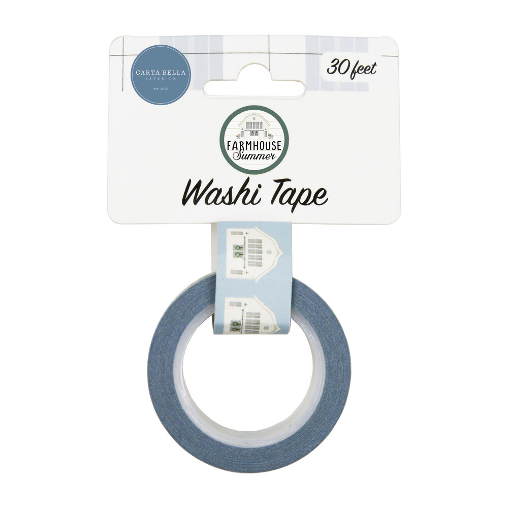 Carta Bella Washi Tape Farmhouses (CBFAS150027) (OUTLET)