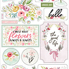 Carta Bella Flora No.3 6x13 Inch Chipboard Accents (CBF117021) (OUTLET)