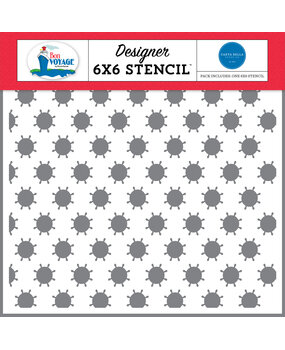 Carta Bella Ship Wheel Stencil (CBBV161035) (OUTLET)