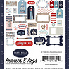 Carta Bella By The Sea Frames & Tags (CBBS120025) (OUTLET)