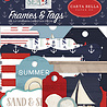 Carta Bella By The Sea Frames & Tags (CBBS120025) (OUTLET)