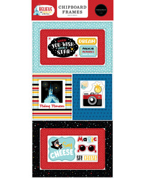 Carta Bella Believe In Magic Chipboard Frames (CBBIM148065) (OUTLET)
