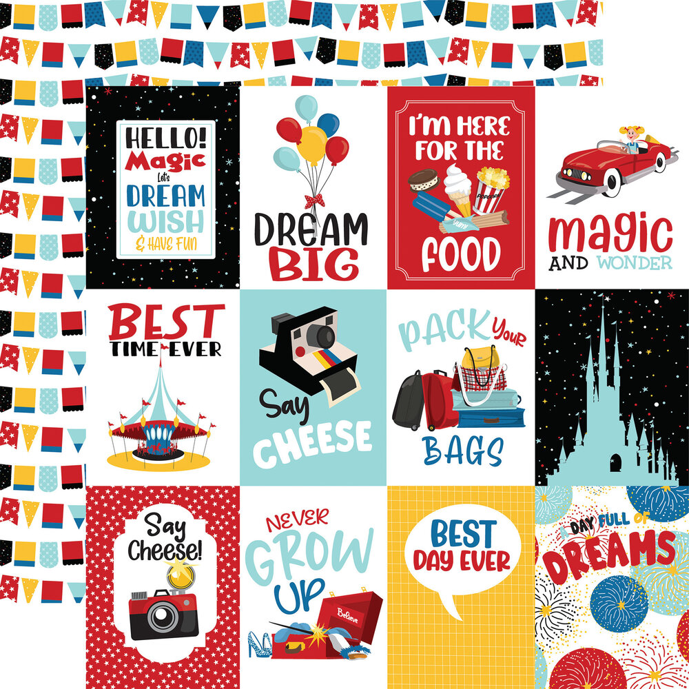 Carta Bella Believe In Magic 6x6 Inch Paper Pad (CBBIM148023) (OUTLET)