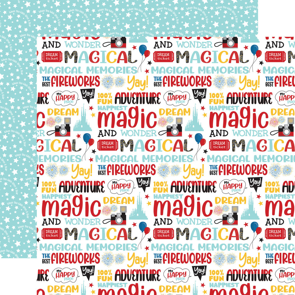 Carta Bella Believe In Magic 6x6 Inch Paper Pad (CBBIM148023) (OUTLET)