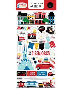 Carta Bella Believe In Magic Chipboard Accents (CBBIM148021) (OUTLET)