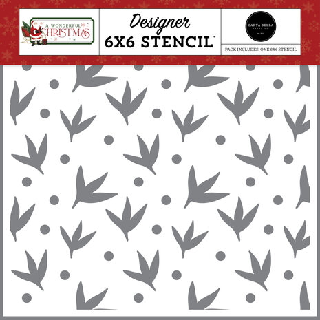 Carta Bella Seasonal Leaves Stencil (CBAWC328034) (OUTLET)