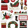 Carta Bella A Wonderful Christmas Chipboard Accents (CBAWC328021) (OUTLET)