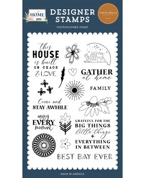 Carta Bella Chaos And Love Designer Stamps (CBAH339044) (OUTLET)