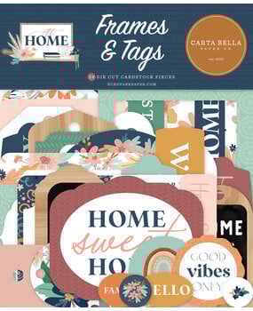 Carta Bella At Home Frames & Tags (CBAH339025) (OUTLET)