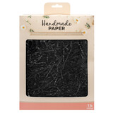American Crafts Handmade Paper Shredded Paper Black 1lb (34030780) (OUTLET)