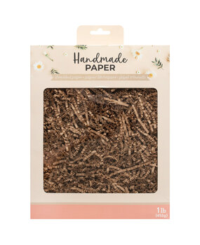 American Crafts Handmade Paper Shredded Paper Kraft 1lb (34030779) (OUTLET)