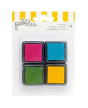 American Crafts Pebbles Fun in the Sun Ink Pads (34030665) (OUTLET)