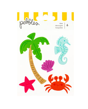 American Crafts Pebbles Fun in the Sun Dies (34030663) (OUTLET)