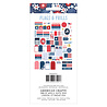 American Crafts Flags and Frills Ephemera Journaling (34030321) (OUTLET)