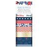 American Crafts Flags and Frills Washi Tape Spools (8pcs) (34030318) (OUTLET)