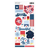 American Crafts Flags and Frills 6x12 Inch Stickers (34030315) (OUTLET)