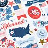 American Crafts Flags and Frills 6x12 Inch Stickers (34030315) (OUTLET)
