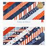 American Crafts Flags and Frills 12x12 Inch Paper Pad (34030311) (OUTLET)