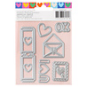 American Crafts Cutie Pie Dies (6pcs) (34027441) (OUTLET)