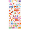 American Crafts Cutie Pie Stickers (89pcs) (34027437) (OUTLET)