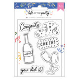 American Crafts Life of the Party Stamps (6pcs) (34025839) (OUTLET)