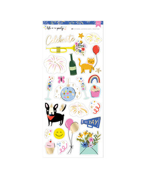 American Crafts Life of the Party 6x12 Inch Stickers (48pcs) (34025833) (OUTLET)