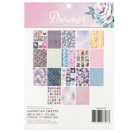 American Crafts Dreamer 6x8 Inch Paper Pad (34024557) (OUTLET)