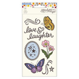 American Crafts Moonlight Magic Clear Stamps (9pcs) (34022046) (OUTLET)