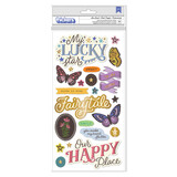 American Crafts Moonlight Magic Phrases Gold Foil Thickers (50pcs) (34022037) (OUTLET)