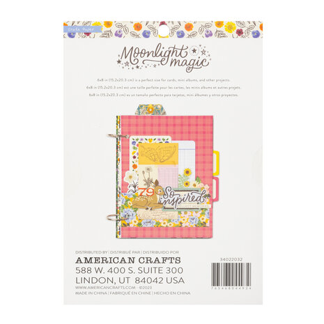 American Crafts Moonlight Magic 6x8 Inch Paper Pad (34022032) (OUTLET)