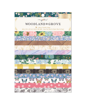 American Crafts Maggie Holmes Woodland Grove 6x8 Inch Paper Pad (34021894) (OUTLET)