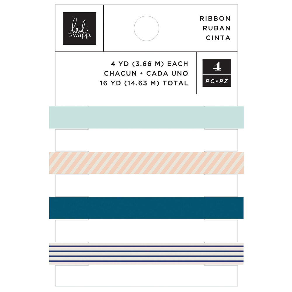 American Crafts Heidi Swapp Set Sail Ribbon (4ydx4pcs) (34021077) (OUTLET)