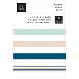 American Crafts Heidi Swapp Set Sail Ribbon (4ydx4pcs) (34021077) (OUTLET)