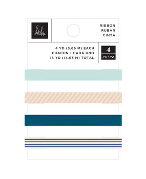 American Crafts Heidi Swapp Set Sail Ribbon (4ydx4pcs) (34021077) (OUTLET)