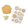 American Crafts Crate Paper Gingham Garden Embellishment Buttons (20pcs) (34014024) (OUTLET)