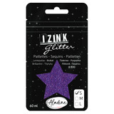 Aladine Izink Glitter Violet Fonce (S/60ml) (80994) (OUTLET)