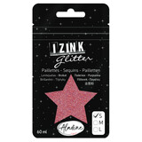Aladine Izink Glitter Rose Fonce (S/60ml) (80987) (OUTLET)