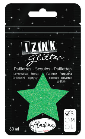Aladine Izink Glitter Vert Pastel 2 (S/60ml) (80985) (OUTLET)