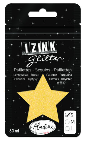 Aladine Izink Glitter Jaune (S/60ml) (80984) (OUTLET) Aladine Izink Glitter Jaune (S/60ml) (80984) (OUTLET)