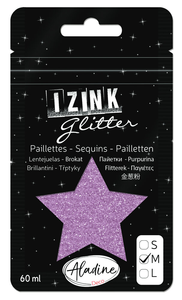 Aladine Izink Glitter Rose 1 (M/60ml) (80979) (OUTLET)