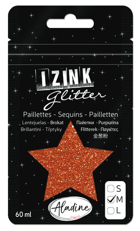 Aladine Izink Glitter Marron (M/60ml) (80970) (OUTLET)