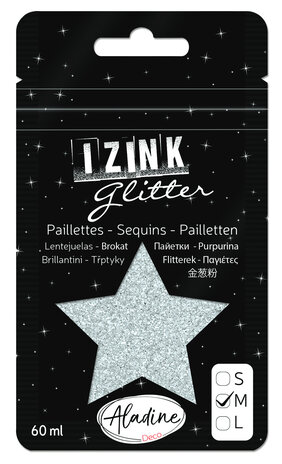 Aladine Izink Glitter Argente 1 (M/60ml) (80968) (OUTLET) Aladine Izink Glitter Argente 1 (M/60ml) (80968) (OUTLET)