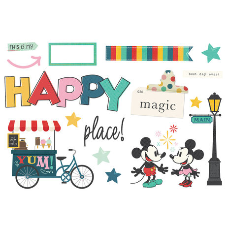Simple Stories Say Cheese Happiest Place Simple Pages Pieces (26234) Simple Stories Say Cheese Happiest Place Simple Pages Pieces (26234)
