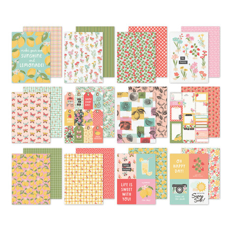 Simple Stories Pink Lemonade 6x8 Inch Paper Pad (26316)