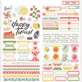 Simple Stories Pink Lemonade Cardstock Stickers Basics (26303)